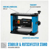 Pialla a spessore Guede GDH 330 – Precisa e potente 1500W