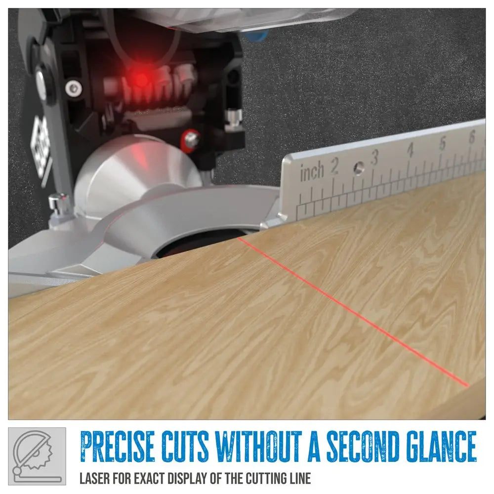 Güde TKGS 254.2 – Troncatrice combinata da banco con funzione circolare e laser