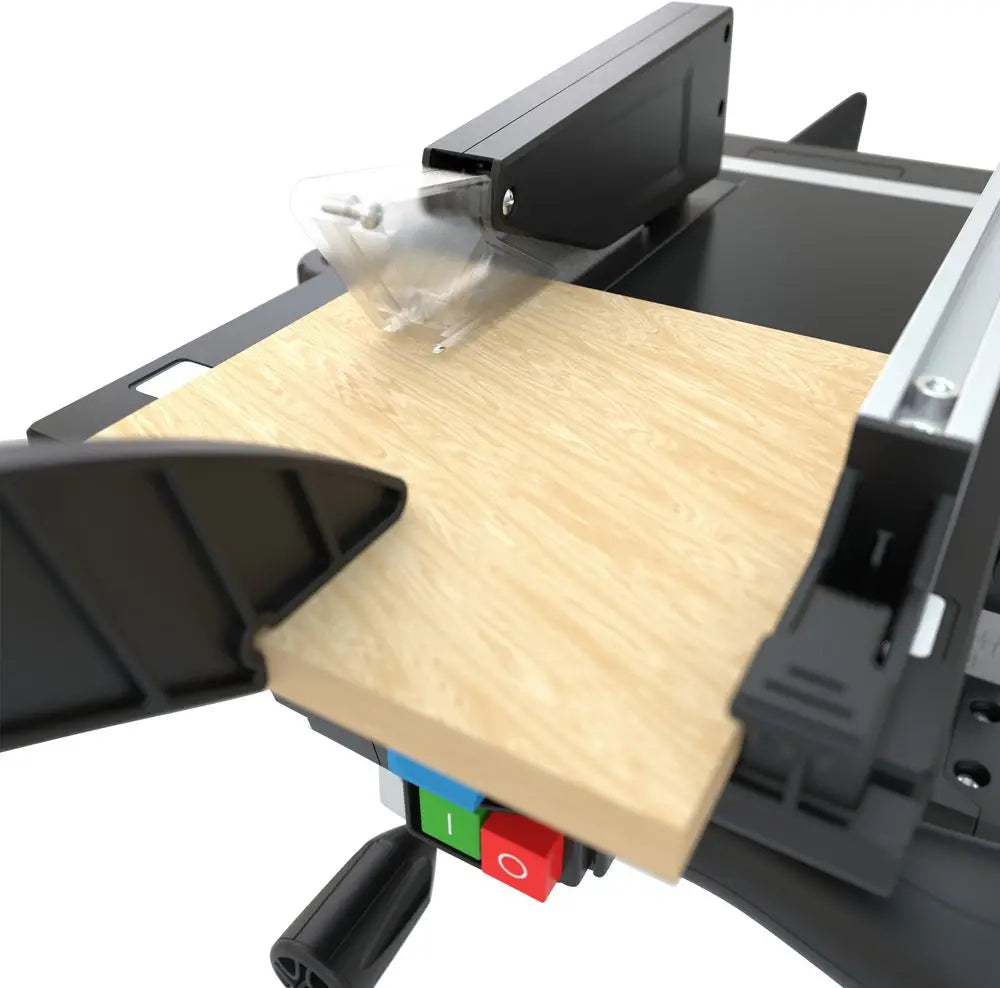 Güde TKGS 210 – Troncatrice combinata da banco con laser integrato