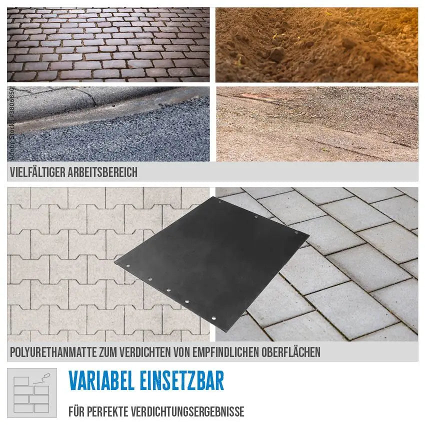 Guede Piastra vibrante GRP 90 – 16 kN, compatta e potente