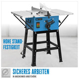 Sega circolare da banco Guede GTK 2000 A – 2000 W, Ø250 mm, tavolo in alluminio