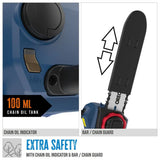 Motosega a batteria Guede KS 18-401-30 – 18V con barra Oregon 25 cm