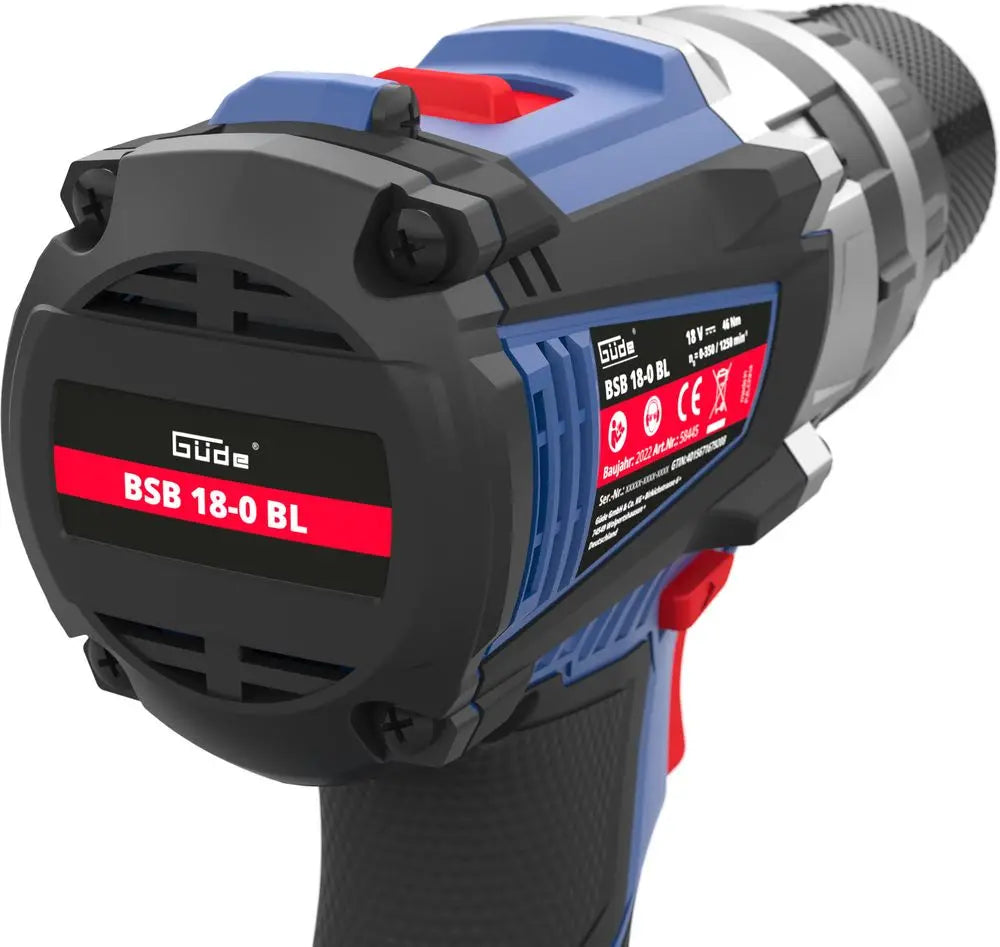 Trapano avvitatore a percussione a batteria Guede BSB 18-0 BL – 18V