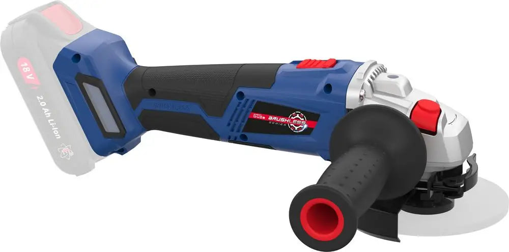 Smerigliatrice angolare a batteria Guede WS 18-0 BL – 18V Brushless, Ø125 mm