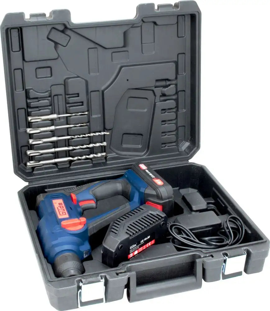 Martello perforatore Guede BH 18-201-30K – 18V E³ con batteria e valigetta