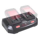 Caricabatterie doppio Guede LG 2-18-30 – 18V E³ 2x3,0 A rapido