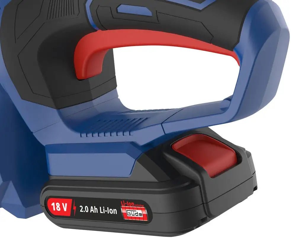 Tagliasiepi a batteria Guede HS 18-201-05 – 18V con batteria e caricatore