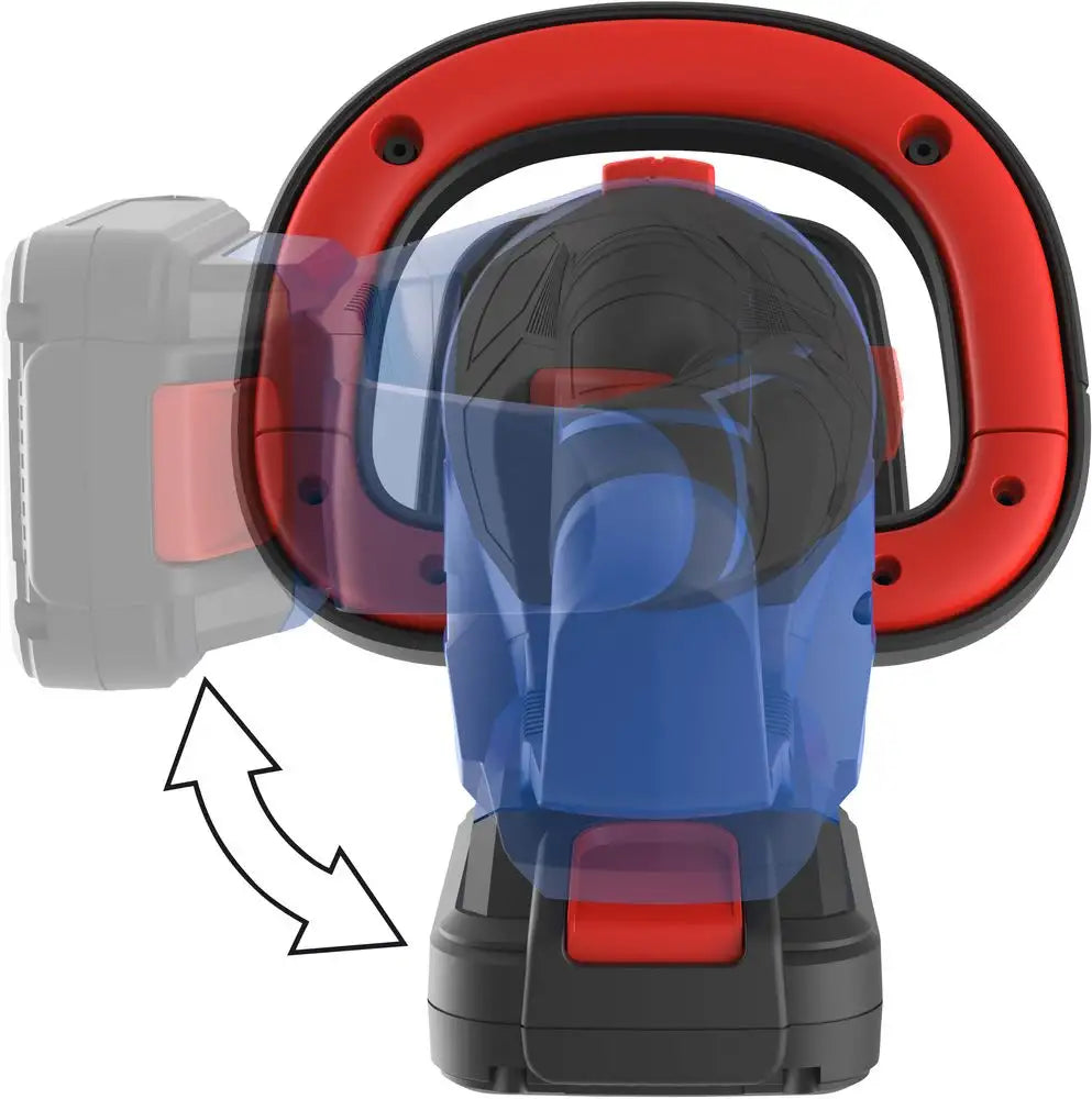 Tagliasiepi a batteria Guede HS 18-201-05 – 18V con batteria e caricatore