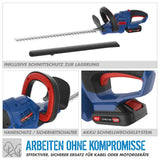 Tagliasiepi a batteria Guede HS 18-201-05 – 18V con batteria e caricatore