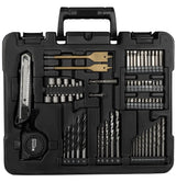 Trapano avvitatore Guede BS 18 Set 126 pz – 18V con batteria e accessori