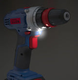 Trapano avvitatore Guede BS 18 Set 126 pz – 18V con batteria e accessori