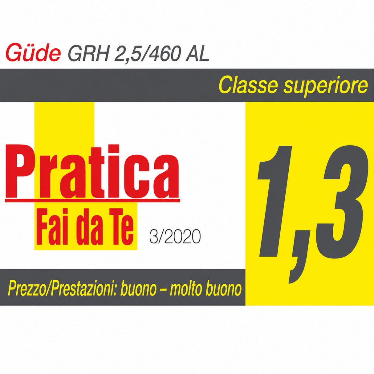 Sollevatore idraulico a carrello Güde GRH 2.5/460AL