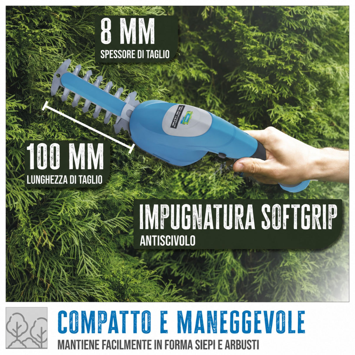 Set per la cura del giardino a batteria Güde GPS 3,6V-1.5