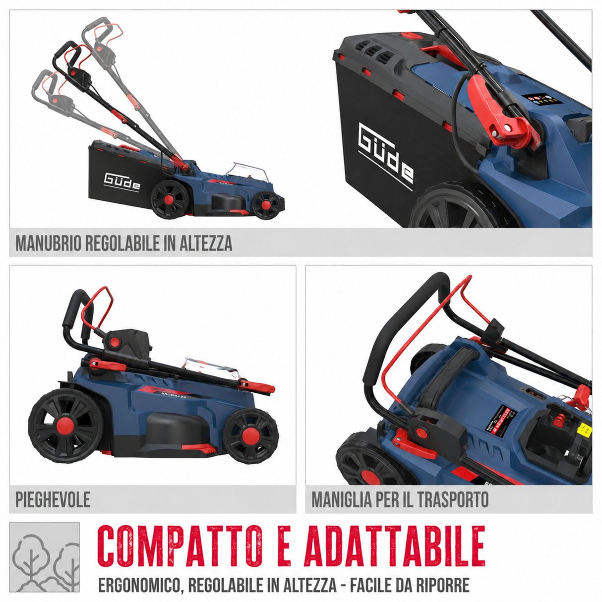 Tagliaerba a batteria Güde RM 36-402-30.37