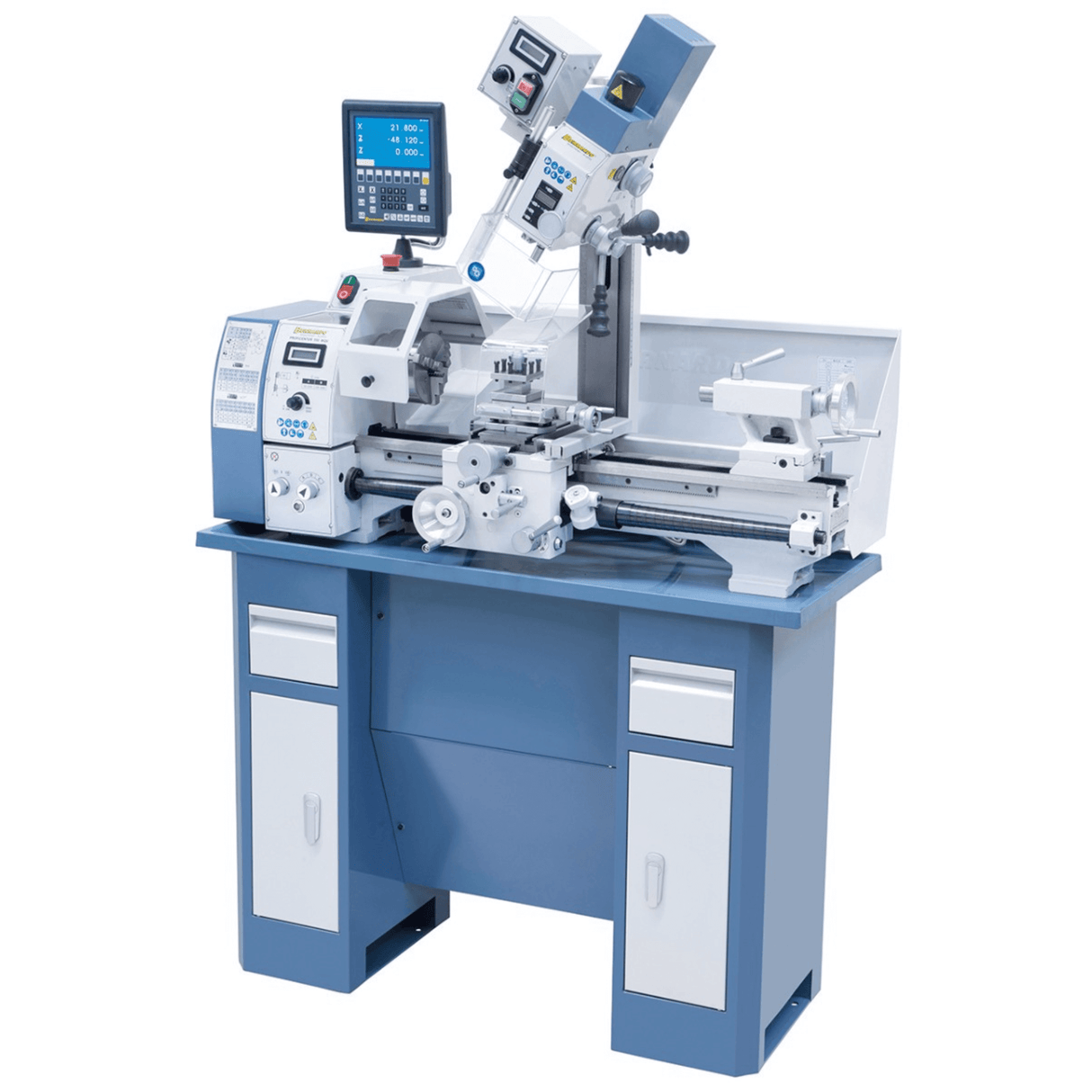 Proficenter 550 WQV / 230 V machining center incl. 2-axis digital display ES-12 V