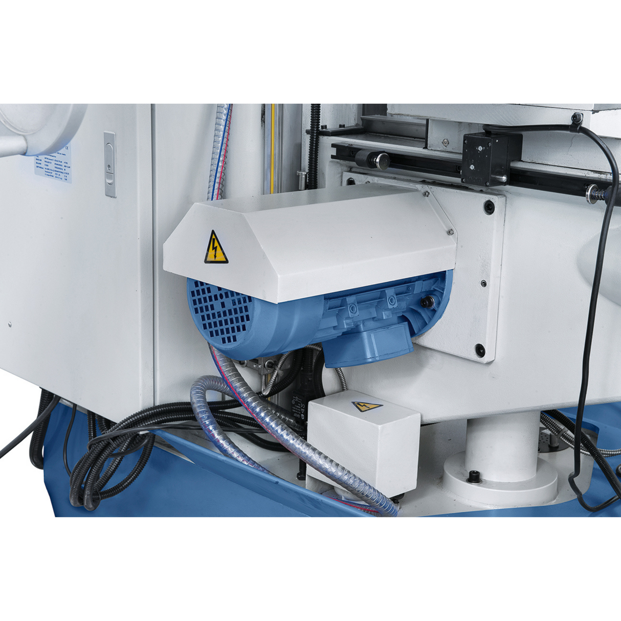 Universal milling machine UWF 90 + 3-axis position display ES-12 H + pneumatic clamping