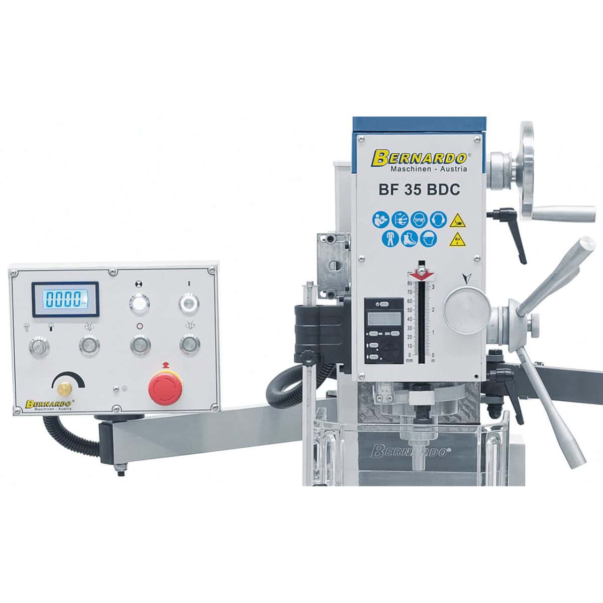 BF 35 BDC Drill and Milling Machine with 3-Axis Feed and Digital Display