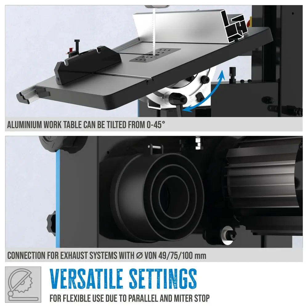 Sega a nastro Guede GBS 250 – Potente e stabile con doppia velocità