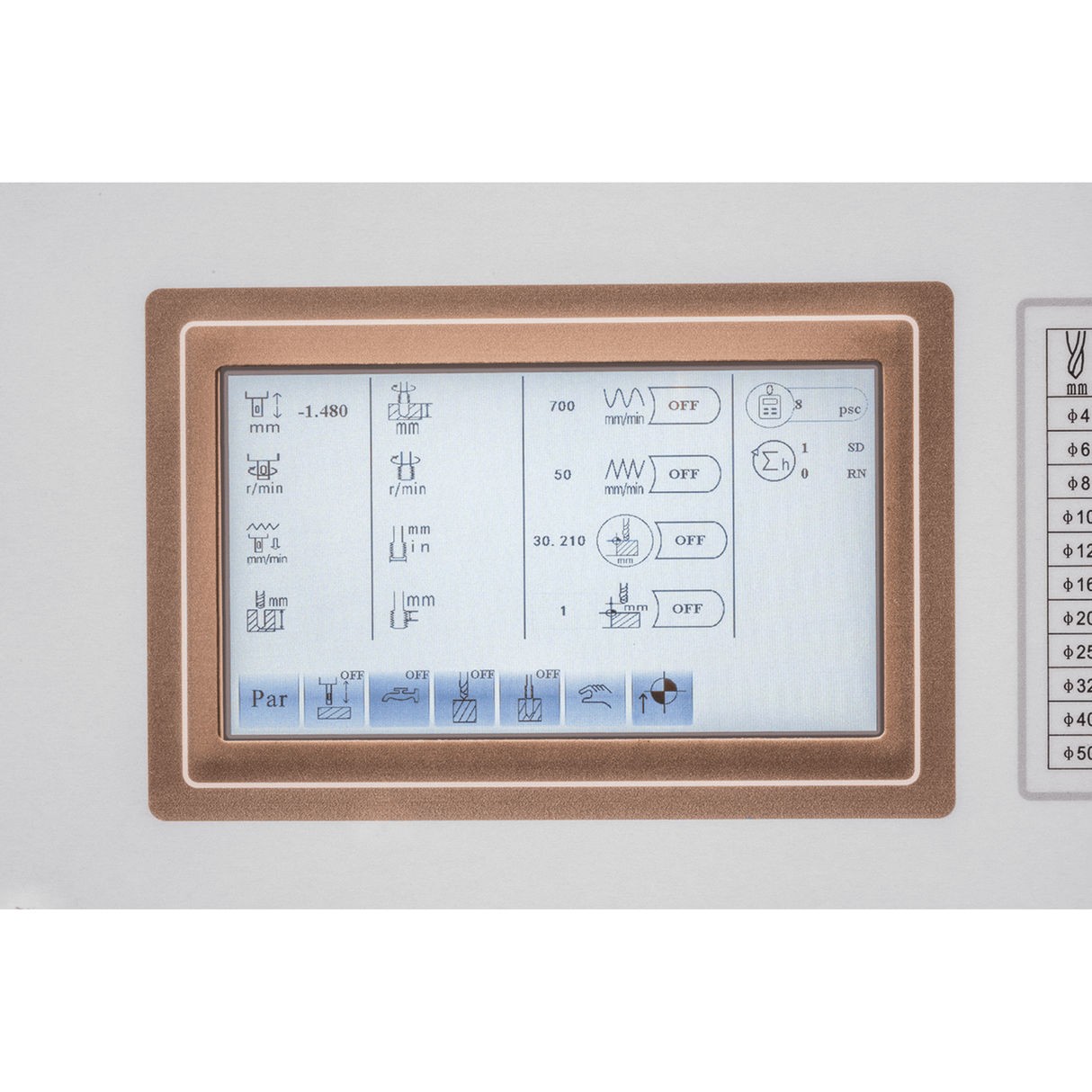 RD 1600 Servo Radial Drill