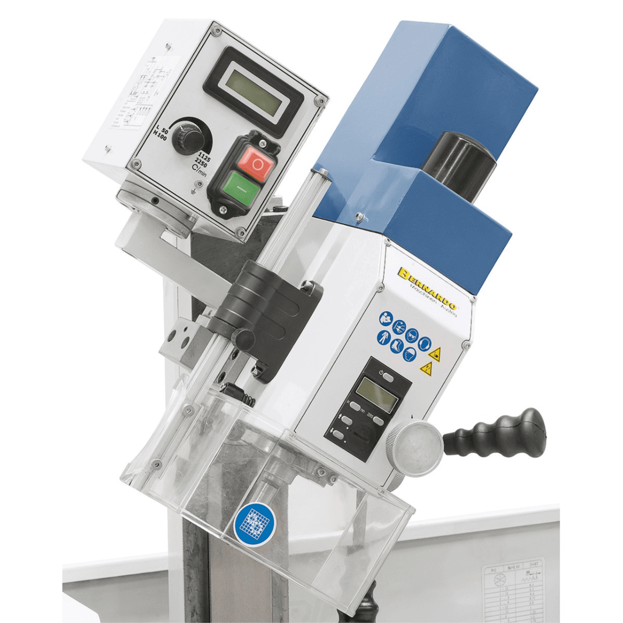 Proficenter 550 WQV / 230 V machining center incl. 2-axis digital display ES-12 V