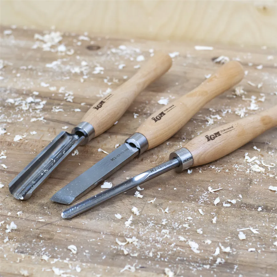 Set di Utensili per Tornitura del Legno