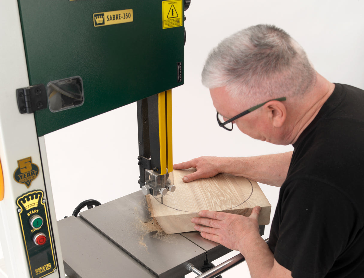 Sega a nastro per legno Record Power Sabre-350