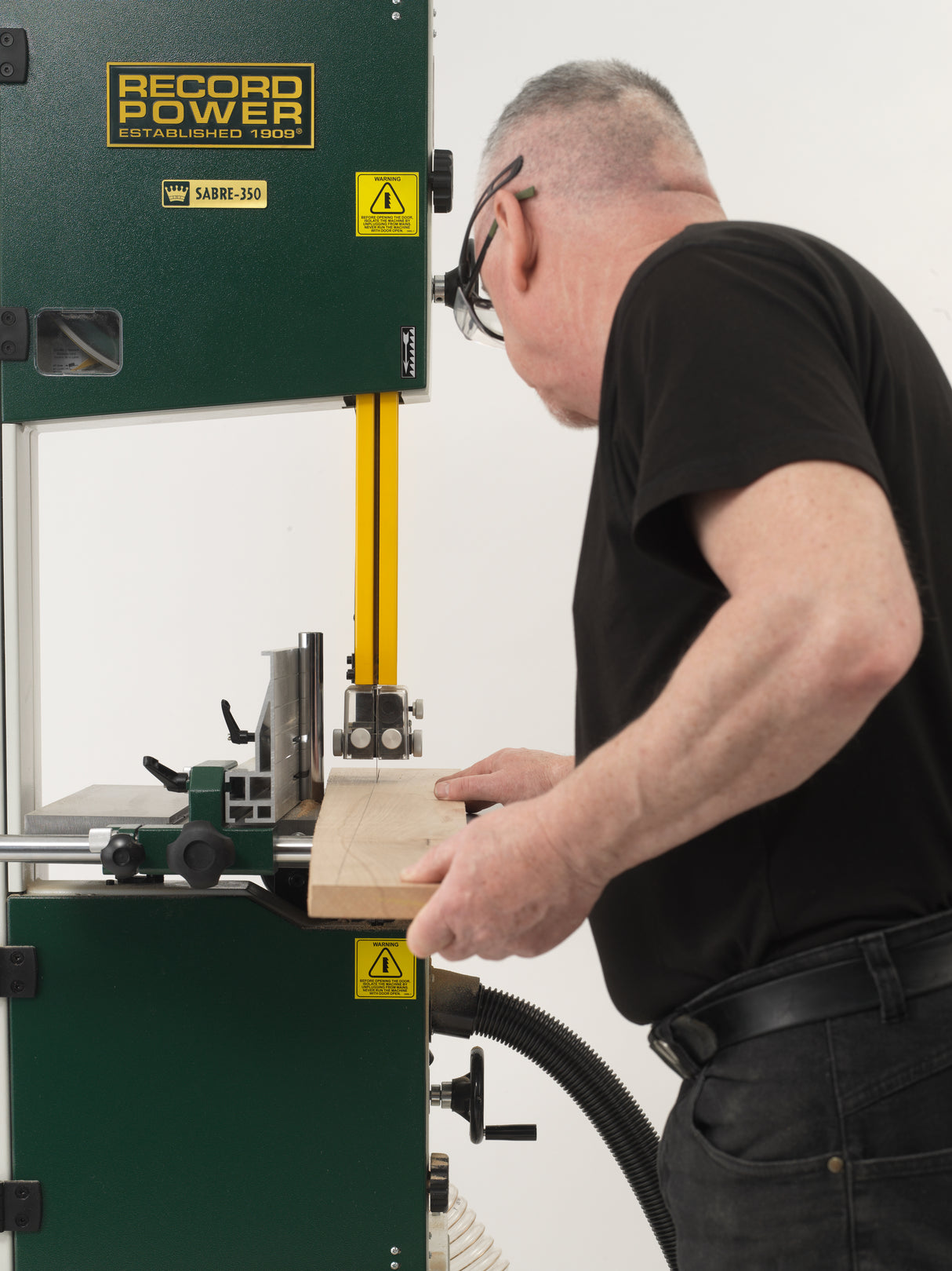 Sega a nastro per legno Record Power Sabre-350