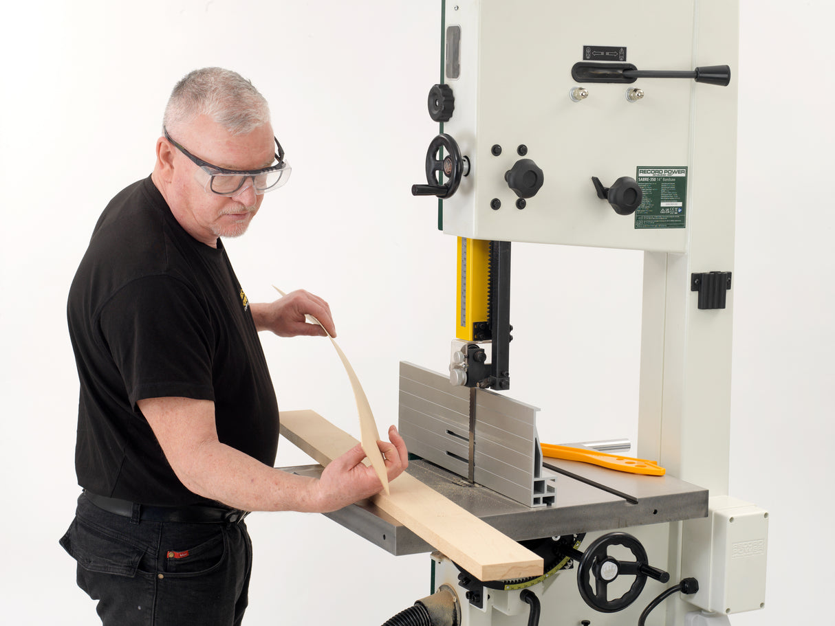 Sega a nastro per legno Record Power Sabre-350