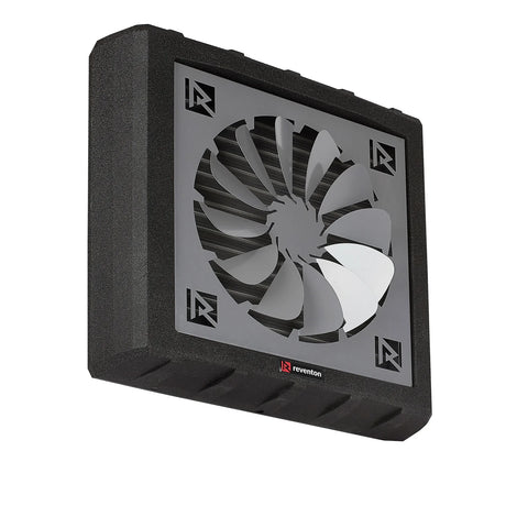 Aerotermo ad acqua Reventon serie HC con diffusore a 360°, progettato per una distribuzione omogenea del calore in tutte le direzioni. Dotato di scambiatore in rame/acciaio, struttura resistente e ventola assiale silenziosa, è ideale per ambienti industriali, commerciali e agricoli che richiedono comfort termico uniforme e prestazioni elevate.