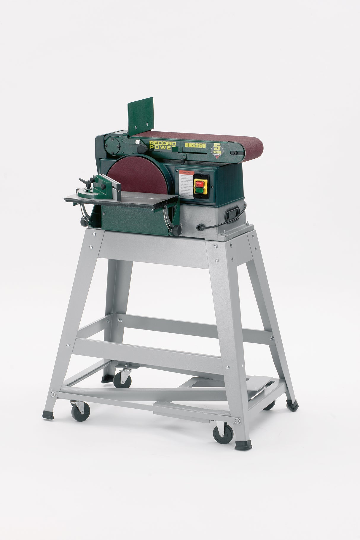 Levigatrice Record Power BDS250 - Levigatrice a nastro e disco professionale