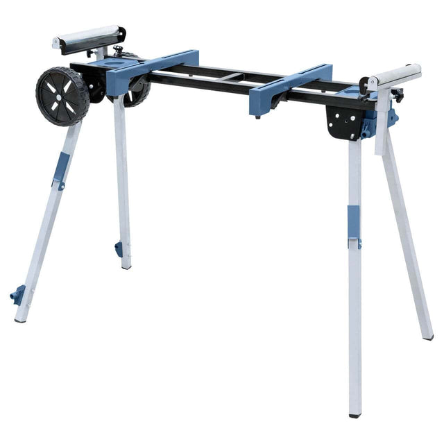 Basamento universale Bernardo KSU 1100 con lunghezza fino a 2980 mm e portata 150 kg, pieghevole e compatto per uso professionale.