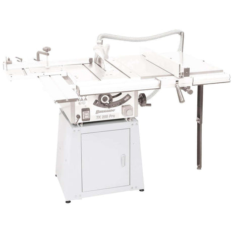  Struttura compatta e solida in lamiera verniciata, progettata per garantire stabilità e sicurezza con le seghe TK 200 PRO e TK 250 PRO.