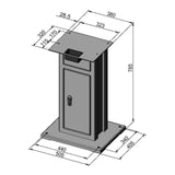 Base for model G grinders