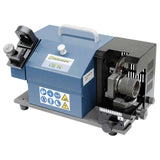 Tranciatrice Bernardo CM 14 con regolazione angolare, mola CBN e set di 11 pinze ER 20 per utensili in HSS e metallo duro.