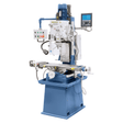 Trapano-fresatrice Bernardo FM 55 HSV con tavola 800 x 240 mm, testa inclinabile ±60°, avanzamenti automatici, motore a 2 velocità e visualizzatore digitale a 3 assi ES-12 V.