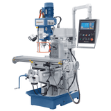 Fresatrice universale Bernardo UWF 90-1270 con tavola 1270 x 280 mm, mandrino ISO 40 verticale/orizzontale e DRO digitale a 3 assi.