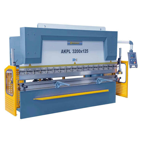 Bernardo AKPL 3200 x 125, pressa piegatrice idraulica da 125 tonnellate con CNC E21S, utensili inclusi e sistema di sicurezza SDKELI.
