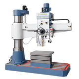 Trapano radiale Bernardo RD 1600 x 60 Vario con capacità di foratura Ø 60 mm, filettatura fino a M45, corsa orizzontale braccio 1250 mm, velocità variabile e dotazione completa.