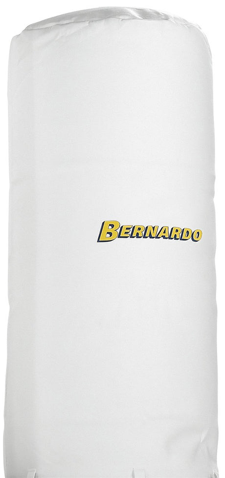 Sacchetto filtro Bernardo per aspiratori DC 600 e DC 700, in tessuto filtrante resistente e lavabile, per una separazione efficiente di trucioli e polveri fini.