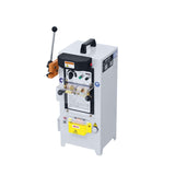 Saldatrice per lame a nastro Bernardo SG 316, compatta e robusta, per saldare lame da 3 a 16 mm con alimentazione 400 V.