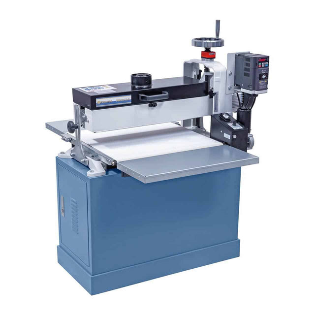 Calibratrice Bernardo ZSM 560 Vario con nastro abrasivo K100, larghezza di levigatura fino a 560 mm e inverter Delta.