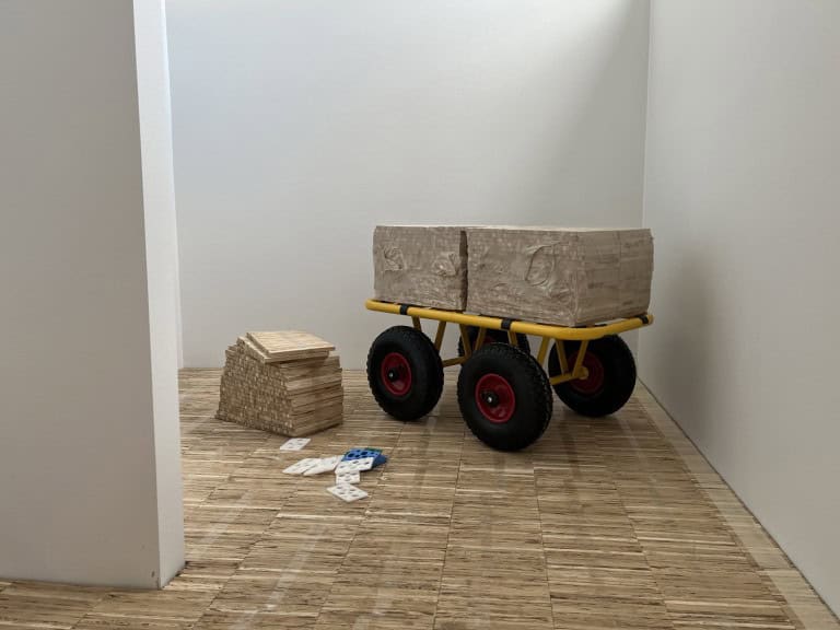 TD 300-4W Non-Slip Transport Cart