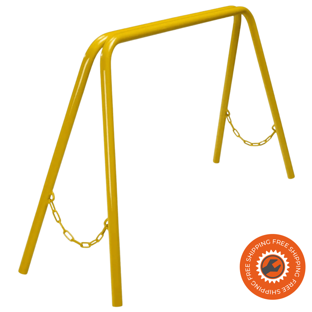 Il cavalletto Ravendo T 400 in acciaio, con altezza ergonomica di 1225 mm e capacità di carico fino a 400 kg, progettato per sostenere attrezzature pesanti in ambienti industriali e officine.