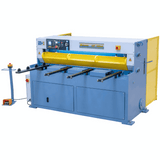 Cesoia idraulica Bernardo HST 1600 x 4 con arresto CNC, pressore automatico e bracci di supporto, ideale per lamiere fino a 4 mm.