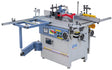 Combinata per legno Bernardo CU 260 FS / 400 V con pialla a filo e spessore, sega circolare, toupie e cavatrice opzionale.