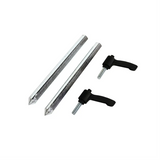 Accessorio con doppia punta e portapunte per la copiatura precisa di pezzi torniti su torni Revo 1836 / 2436