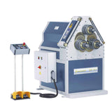 Curvatrice ad anello idraulica Bernardo BPK 60 H con corpo macchina in ghisa-acciaio, rulli temprati e pannello di comando mobile.