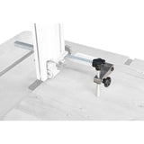  Accessorio professionale per tagli circolari con seghe a nastro HBS, consente lavorazioni precise e ripetibili su legno e pannelli.