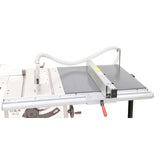  Estensione per banco sega TK 200 PRO con superficie da 560 x 660 mm, ideale per aumentare l’area di lavoro e supportare tagli su pannelli larghi.