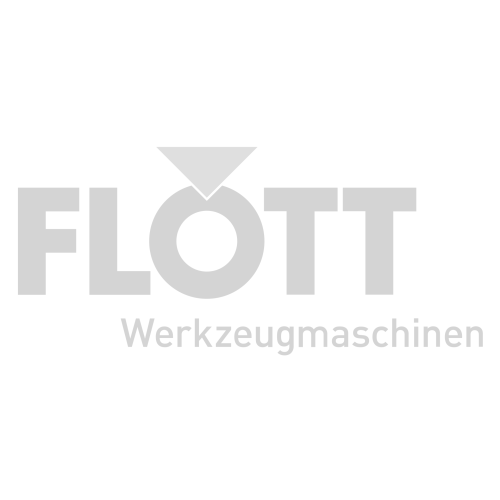 Strumento Flott con comparatore per il controllo preciso della tensione del nastro su seghe a nastro per metallo.